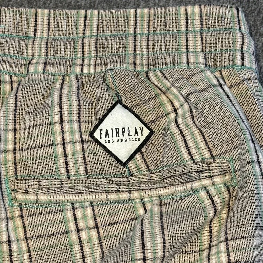 FairPlay All is Fair Joggers Men's XL Plaid‎ Golf Pants